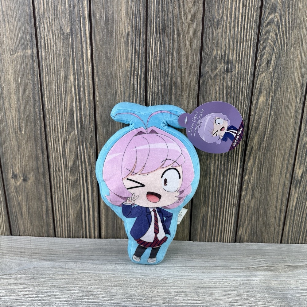 Komi Can't Communicate Najimi Osana Shaped Plush Pillow Anime Manga NWT
